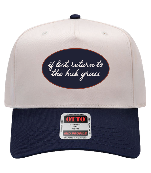 Hub Grass Embroidered Hat